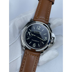 (준비완료/특급배송 )NO.2636/HW공장 파네라이 루미노르 마리나 PAM111 스틸 가죽스트랩