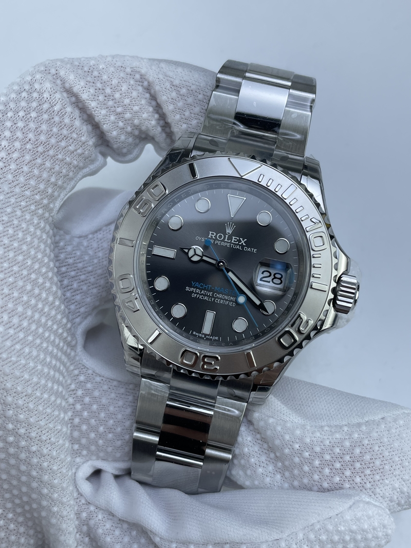 (준비완료/특급배송 할인판매)NO.2969/VS공장 요트마스터 그레이 3135풀카피 클론무브