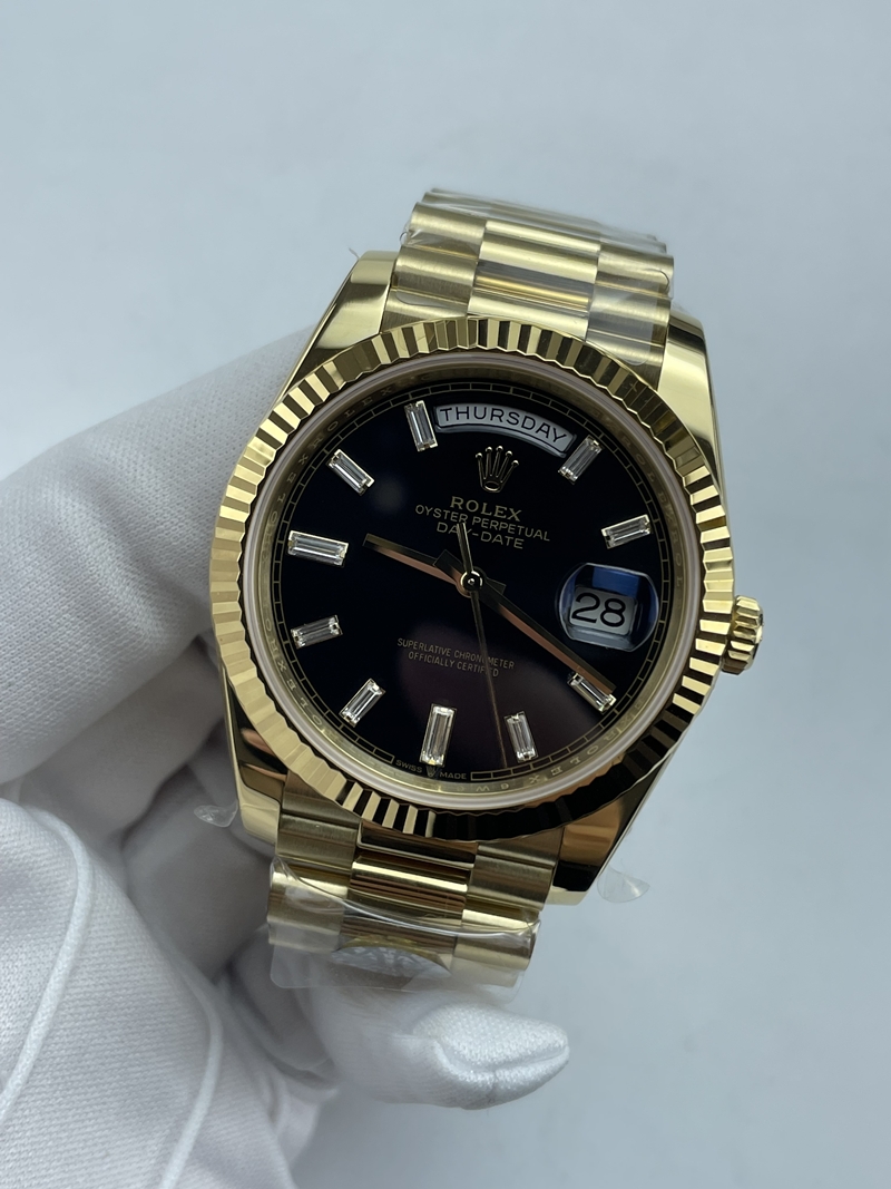 (준비완료/특급배송)NO.3610/QP공장 롤렉스 데이데이트40 텅스텐 정품급무게&무브먼트 업그레이드 1